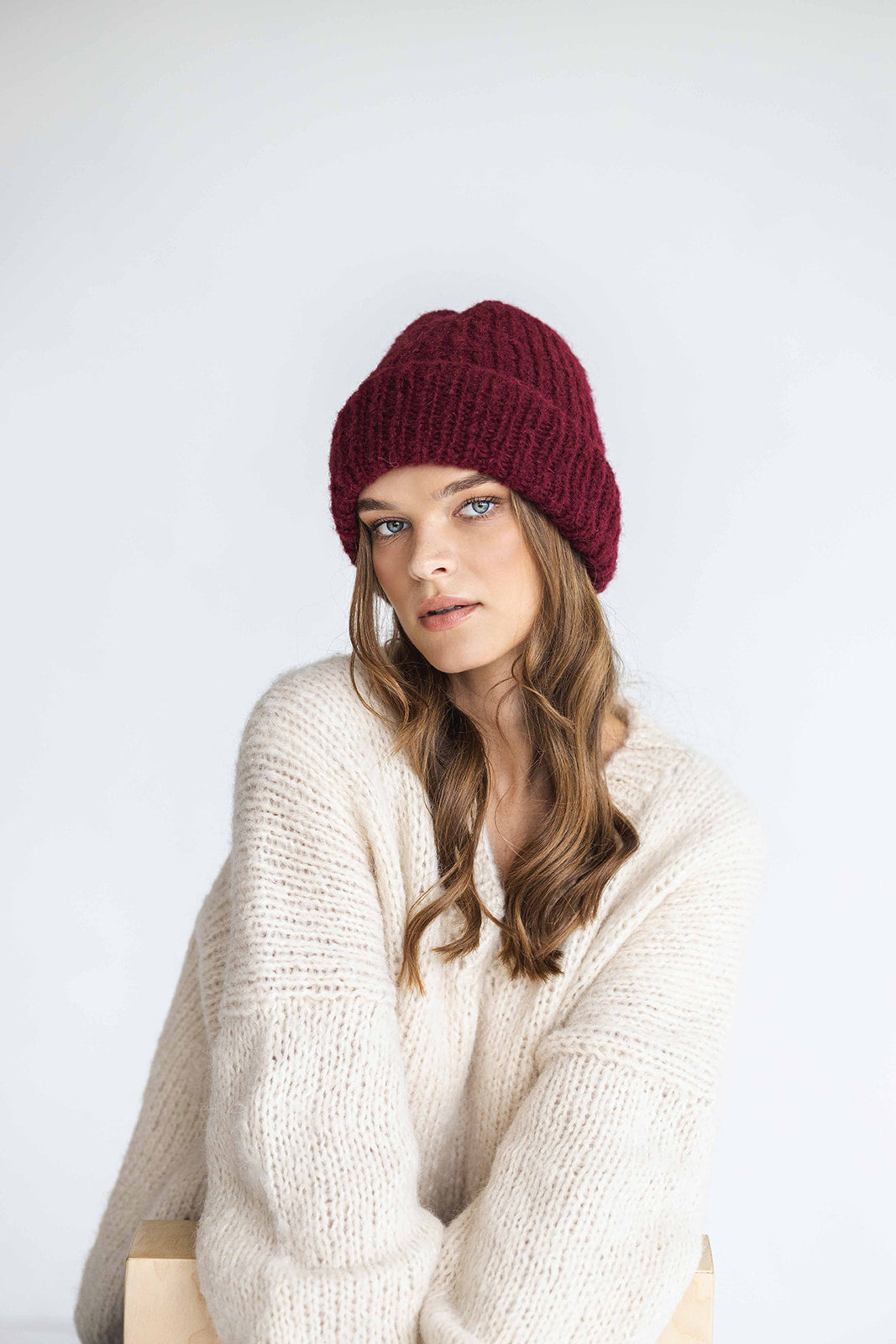 Alpaca And Silk Blend Hat