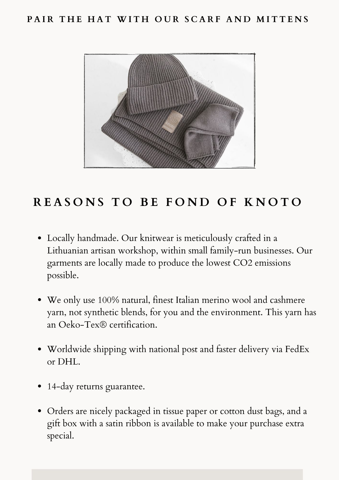 Reasons to be fond of Knoto