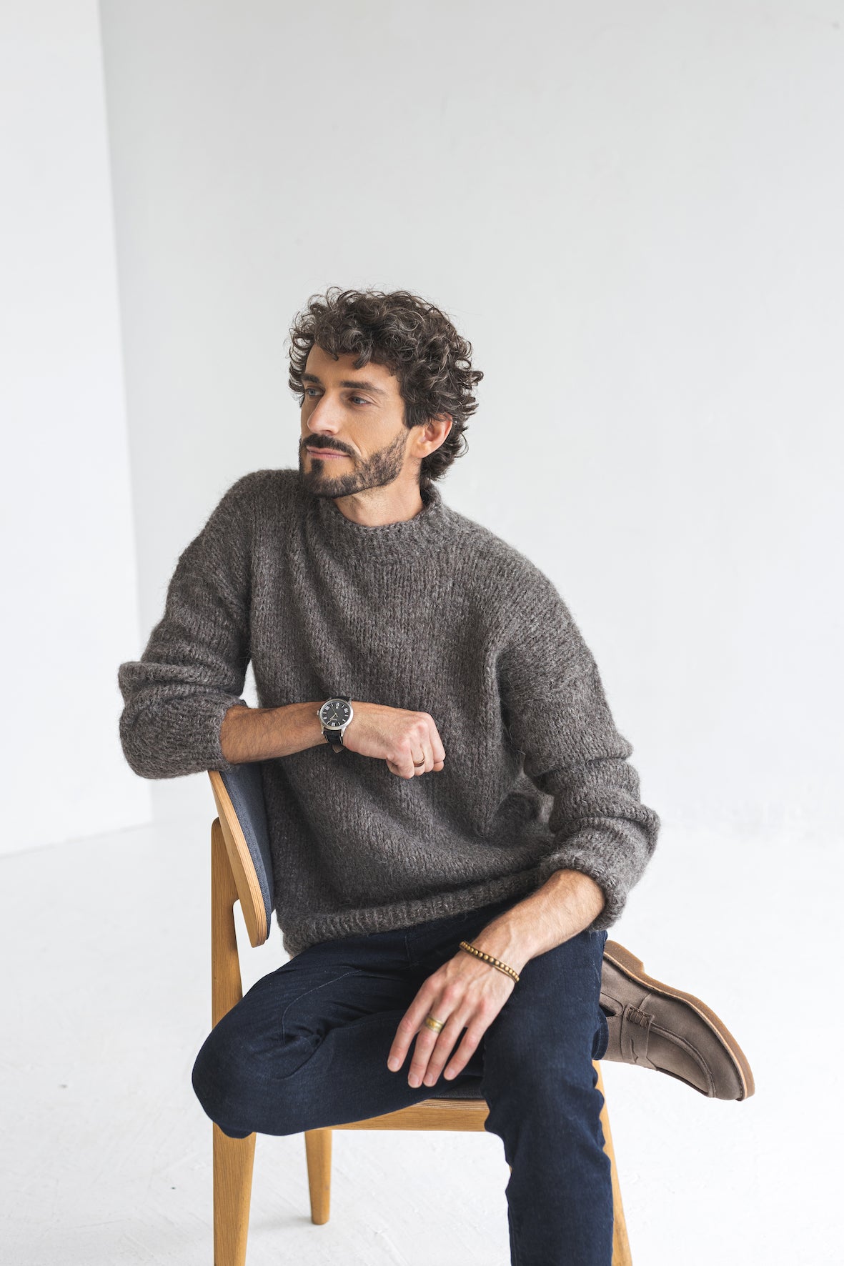 Alpaca And Silk Blend Sweater