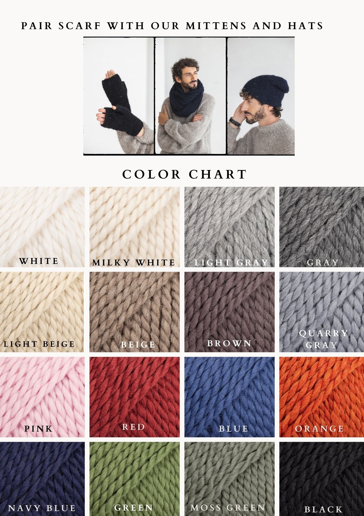 Chunky Knit Infinity Scarf