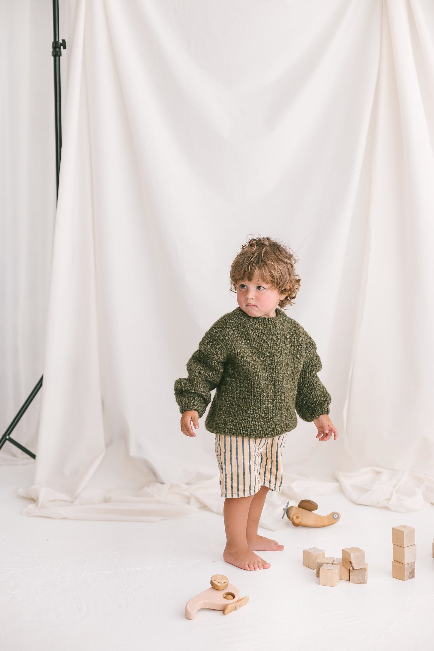 Cable Knit Kids Sweater