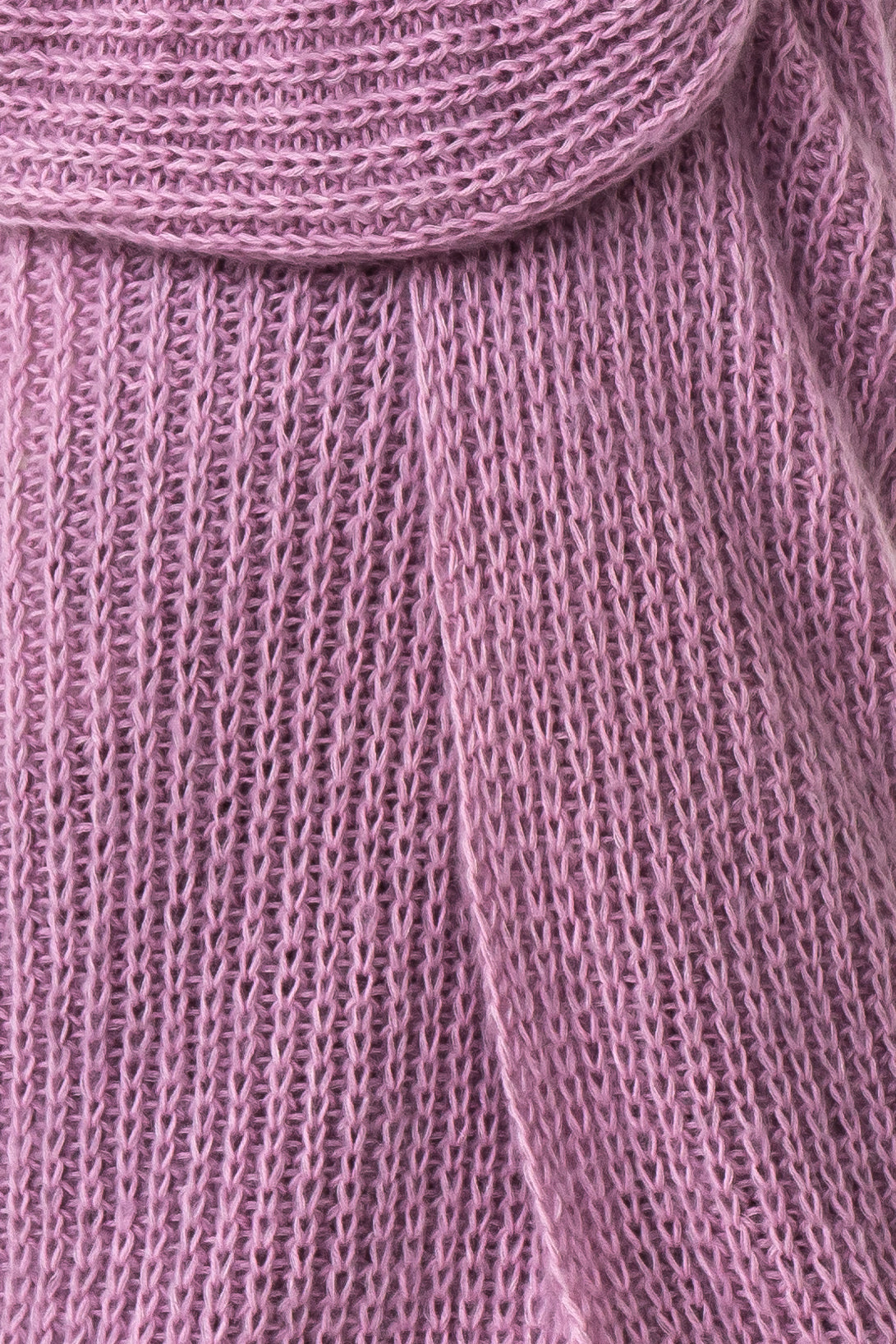 Rose pink mohair cardigan