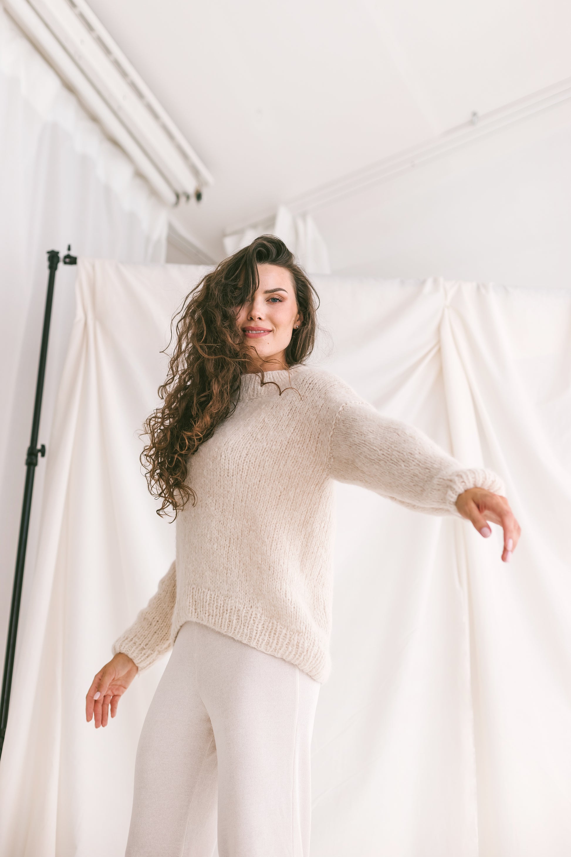 Alpaca And Silk Blend Sweater
