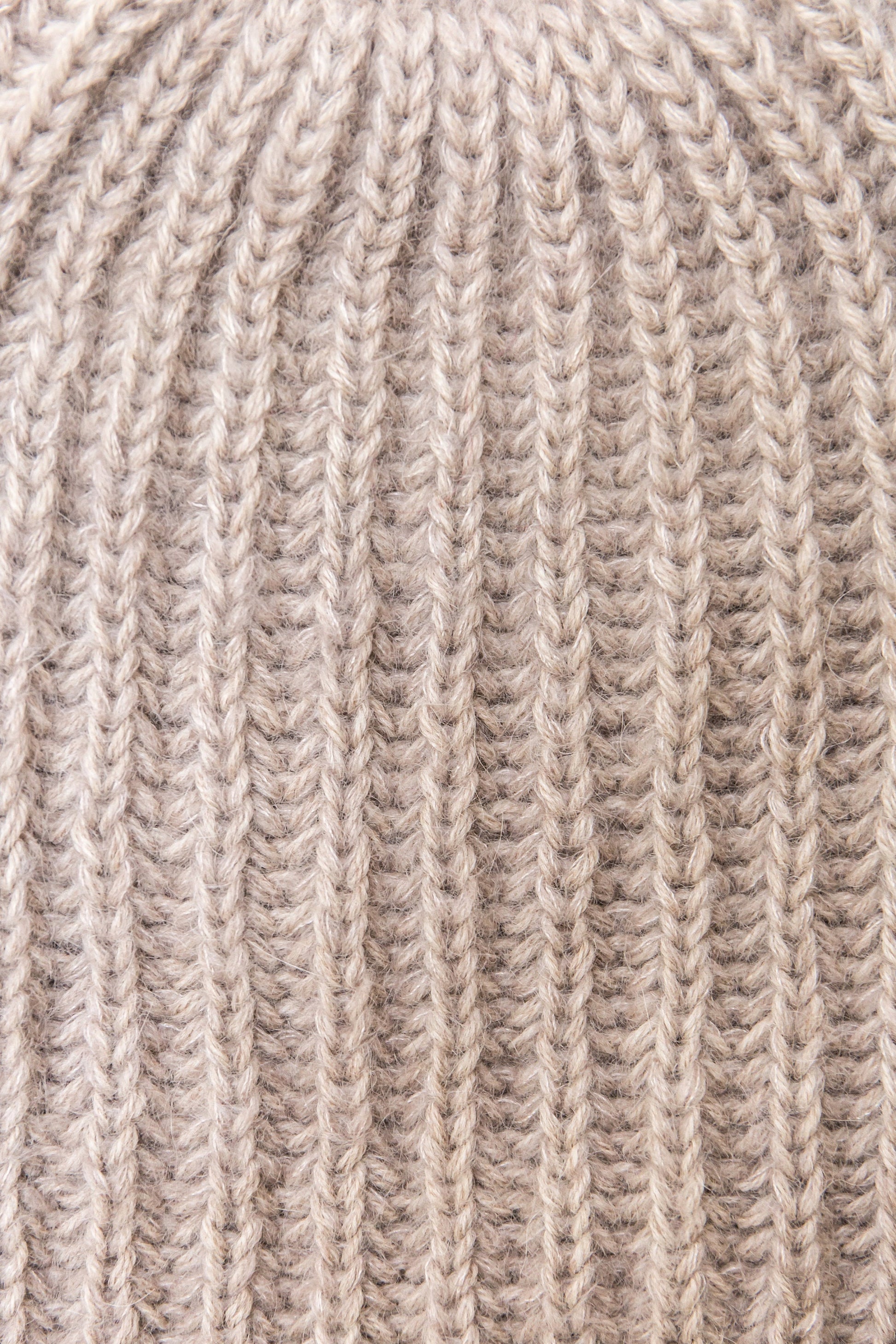READY TO SHIP. Lovely women's mohair hat. Warm winter knit hat. Beige slouchy beanie.