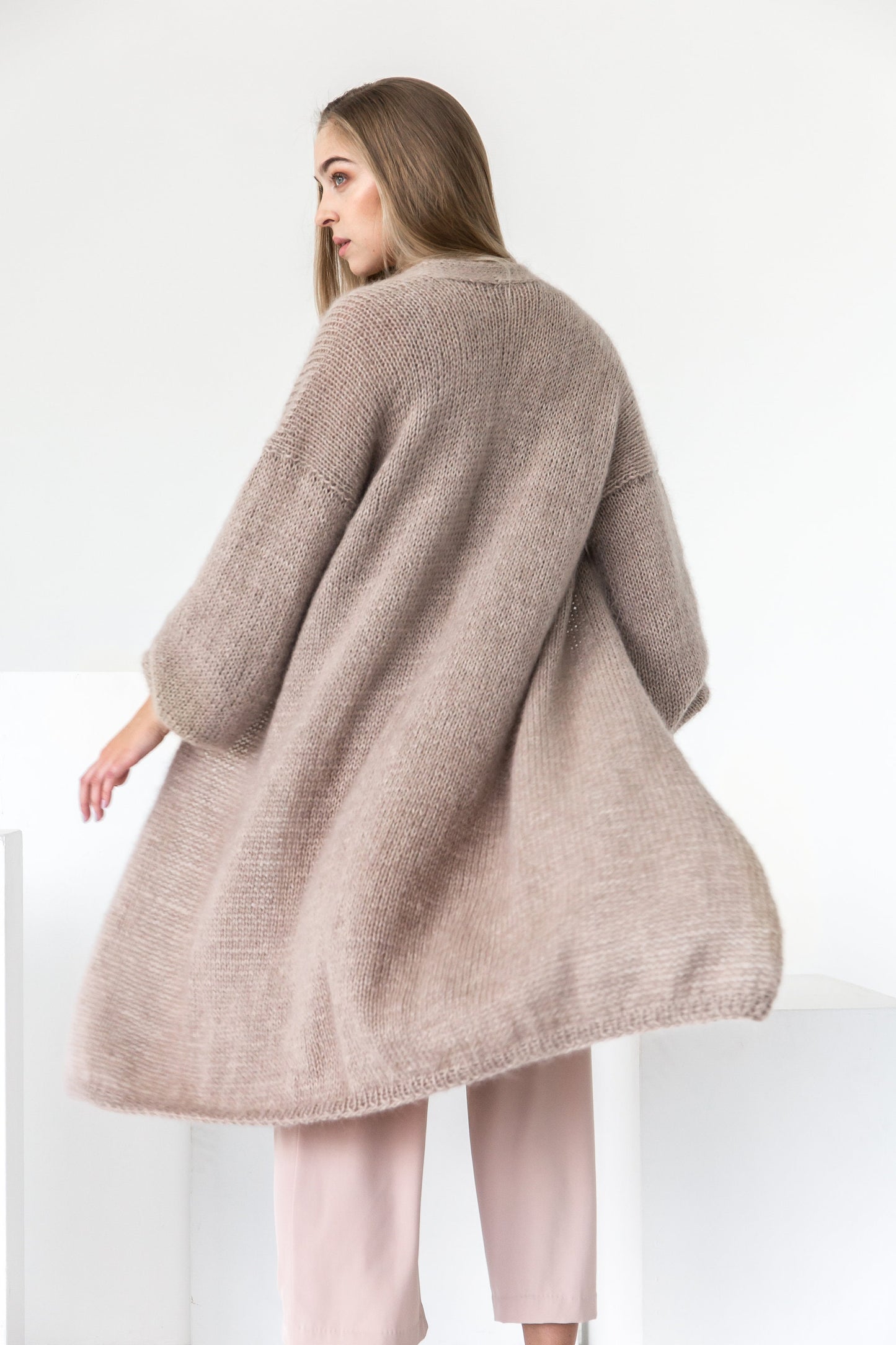 Mohair cardigan, mohair sweater, alpaca sweater, long cardigan, fuzzy cardigan, oversized sweater, oversized cardigan, chunky cardigan, wool