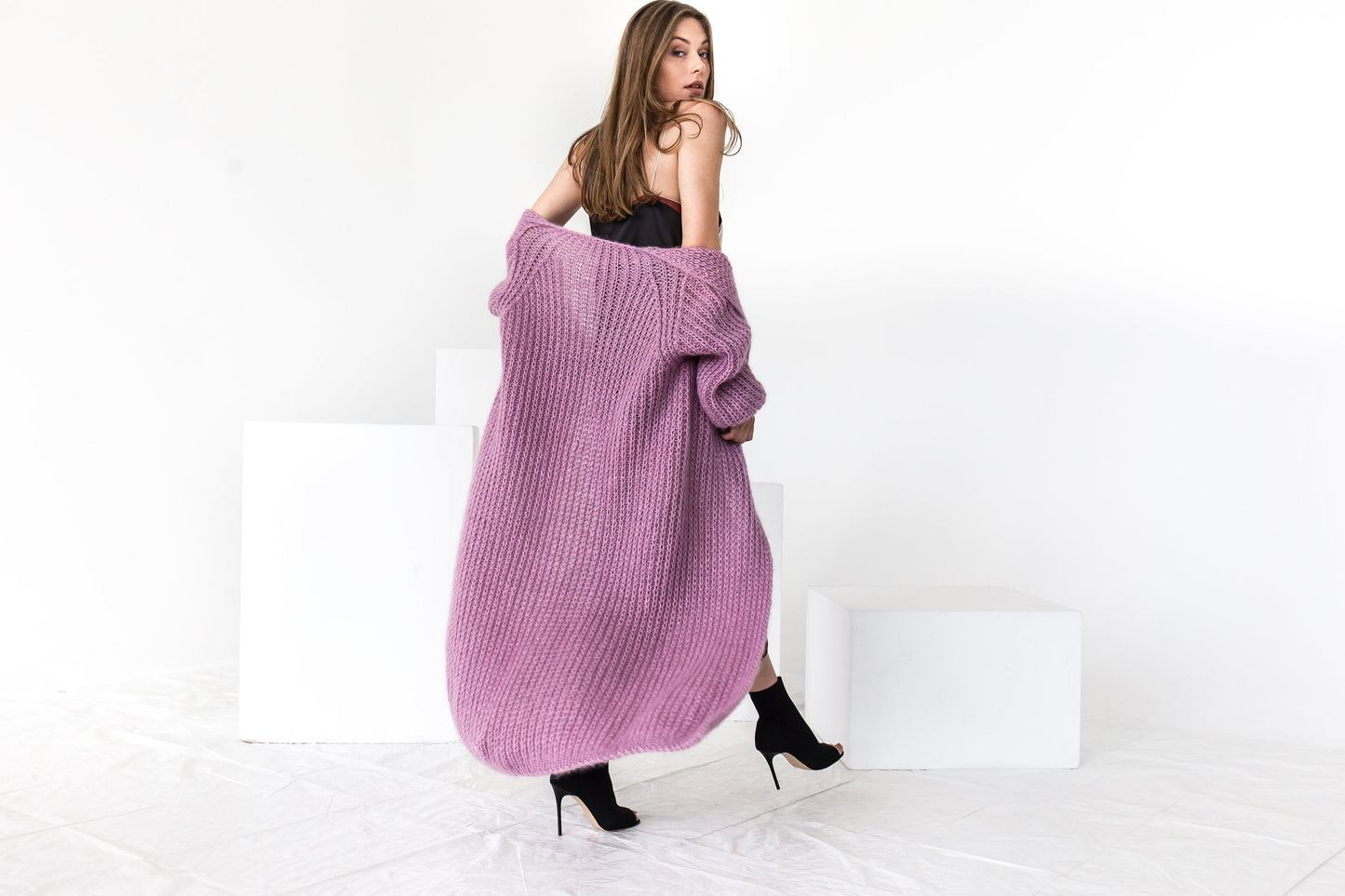 Mohair cardigan, mohair sweater, oversized sweater, long cardigan, mohair coat, knit cardigan, chunky cardigan, loose cardigan,wool cardigan