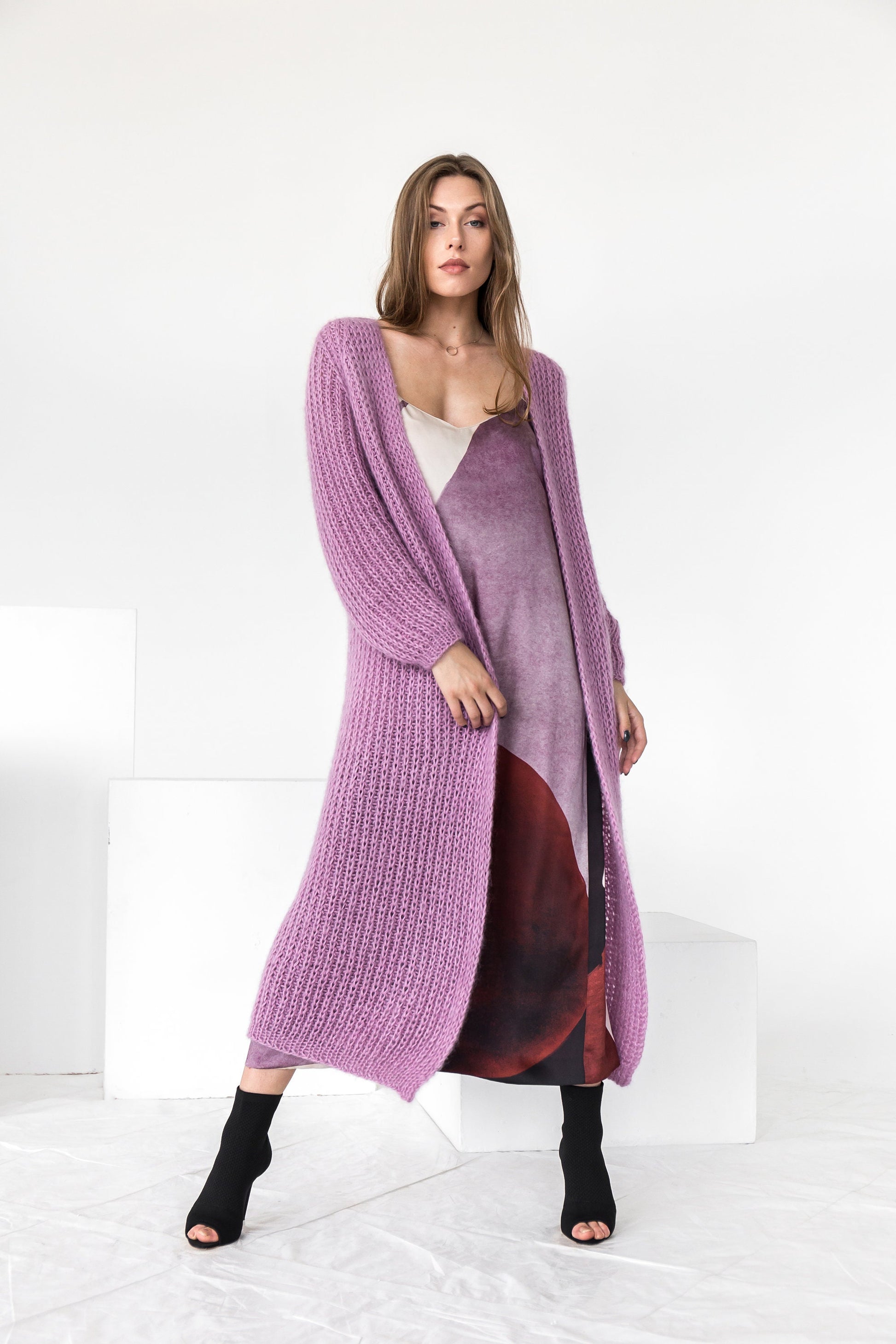 Mohair cardigan, mohair sweater, oversized sweater, long cardigan, mohair coat, knit cardigan, chunky cardigan, loose cardigan,wool cardigan