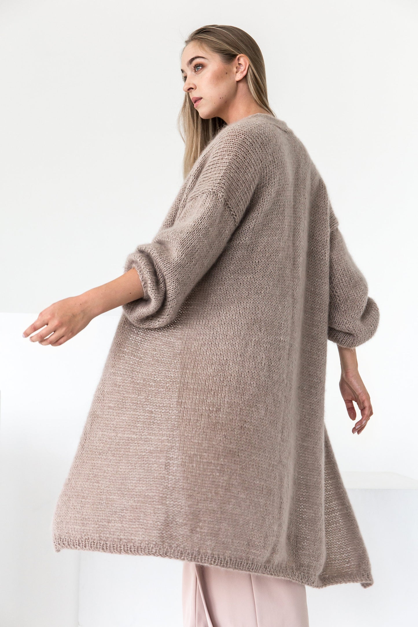 Mohair cardigan, mohair sweater, alpaca sweater, long cardigan, fuzzy cardigan, oversized sweater, oversized cardigan, chunky cardigan, wool