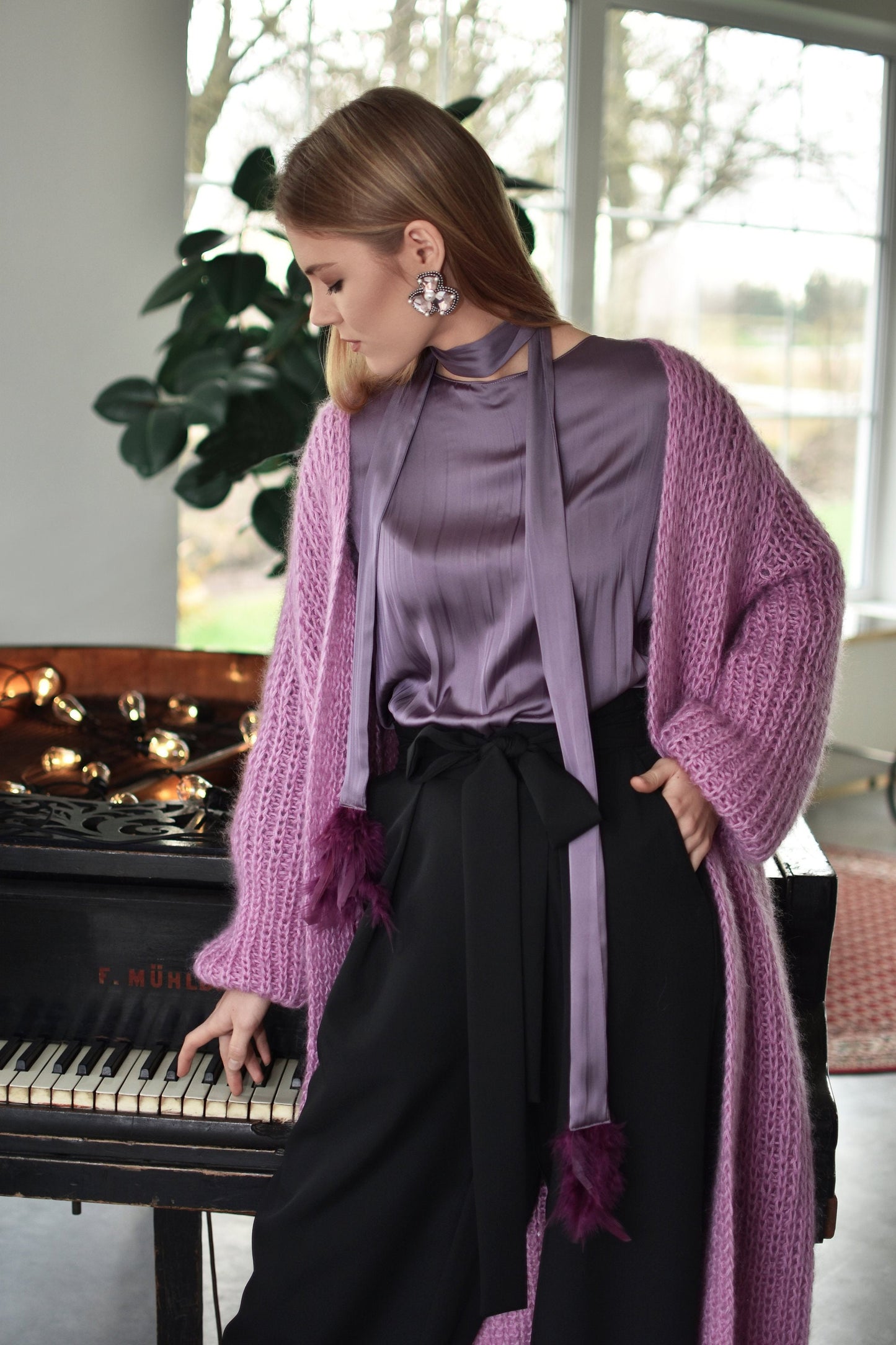 Mohair cardigan, mohair sweater, oversized sweater, long cardigan, mohair coat, knit cardigan, chunky cardigan, loose cardigan,wool cardigan