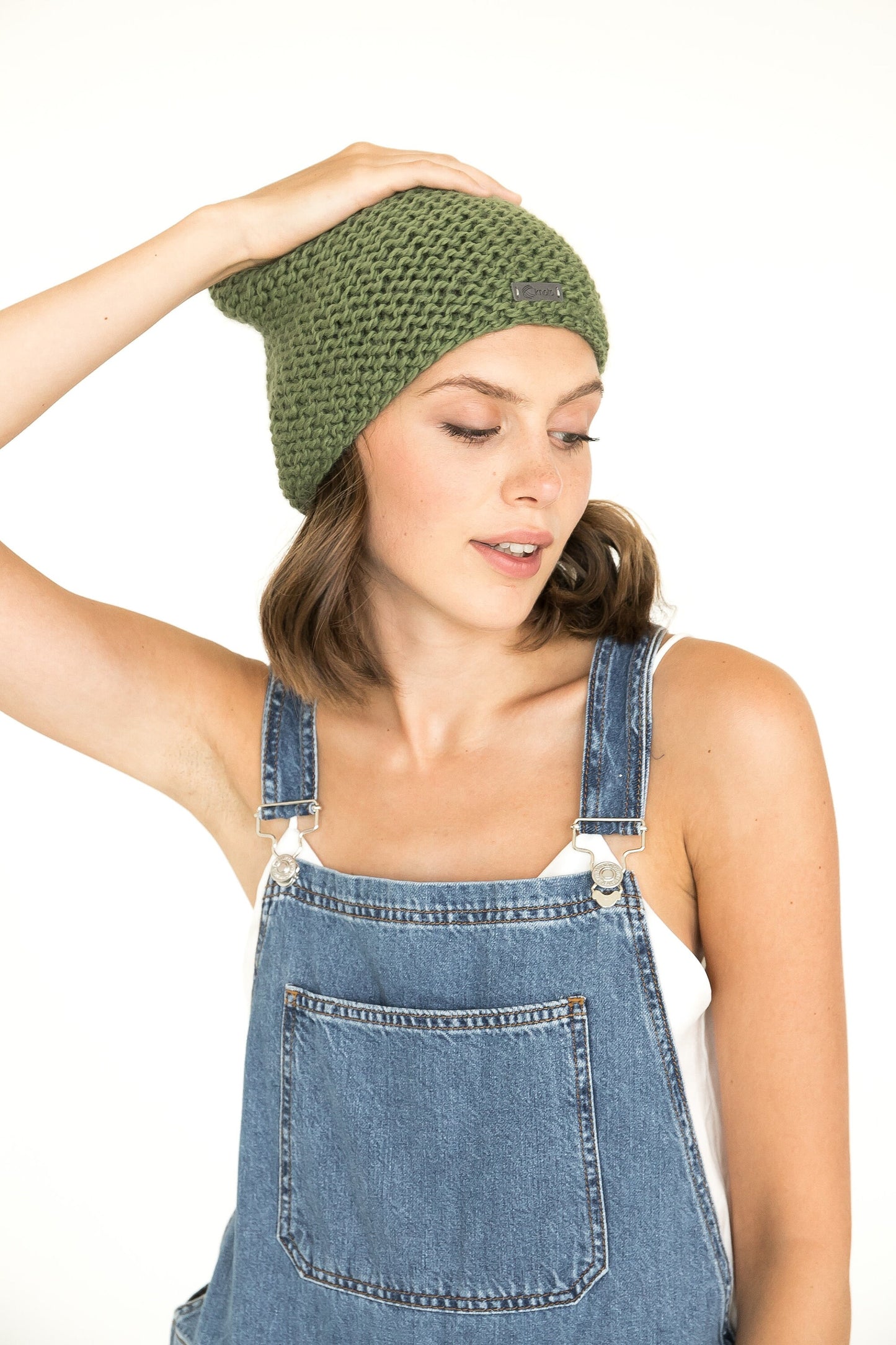 Green slouchy beanie and mittens set, warm gloves and hat, wool and alpaca beanie, cable mittens and hat set, arm warmers