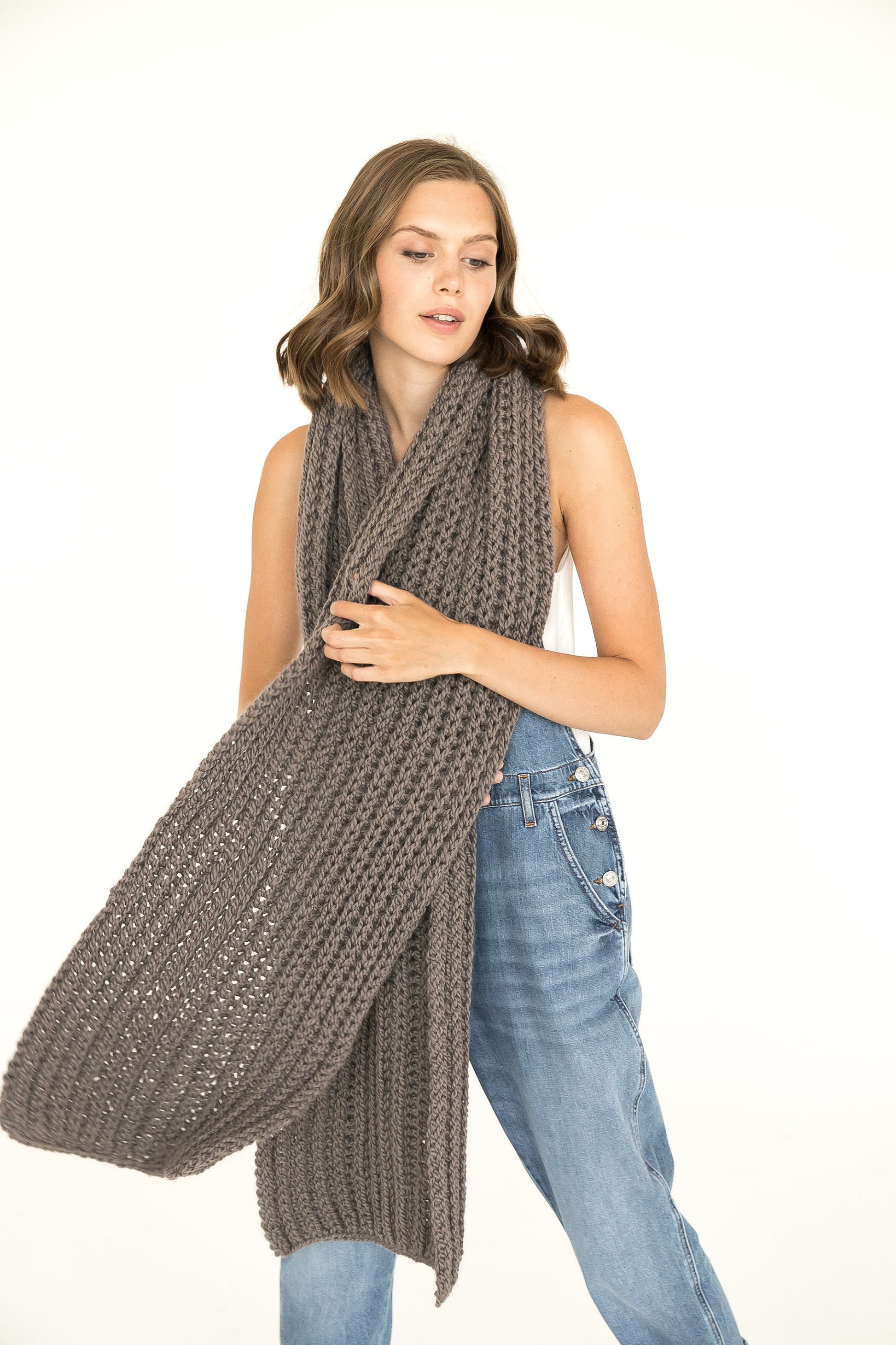 Alpaca scarf, wool scarf, knit scarf, oversize scarf, chunky scarf, fuzzy scarf, white knit scarf, extralong scarf, knitted scarf, scarf