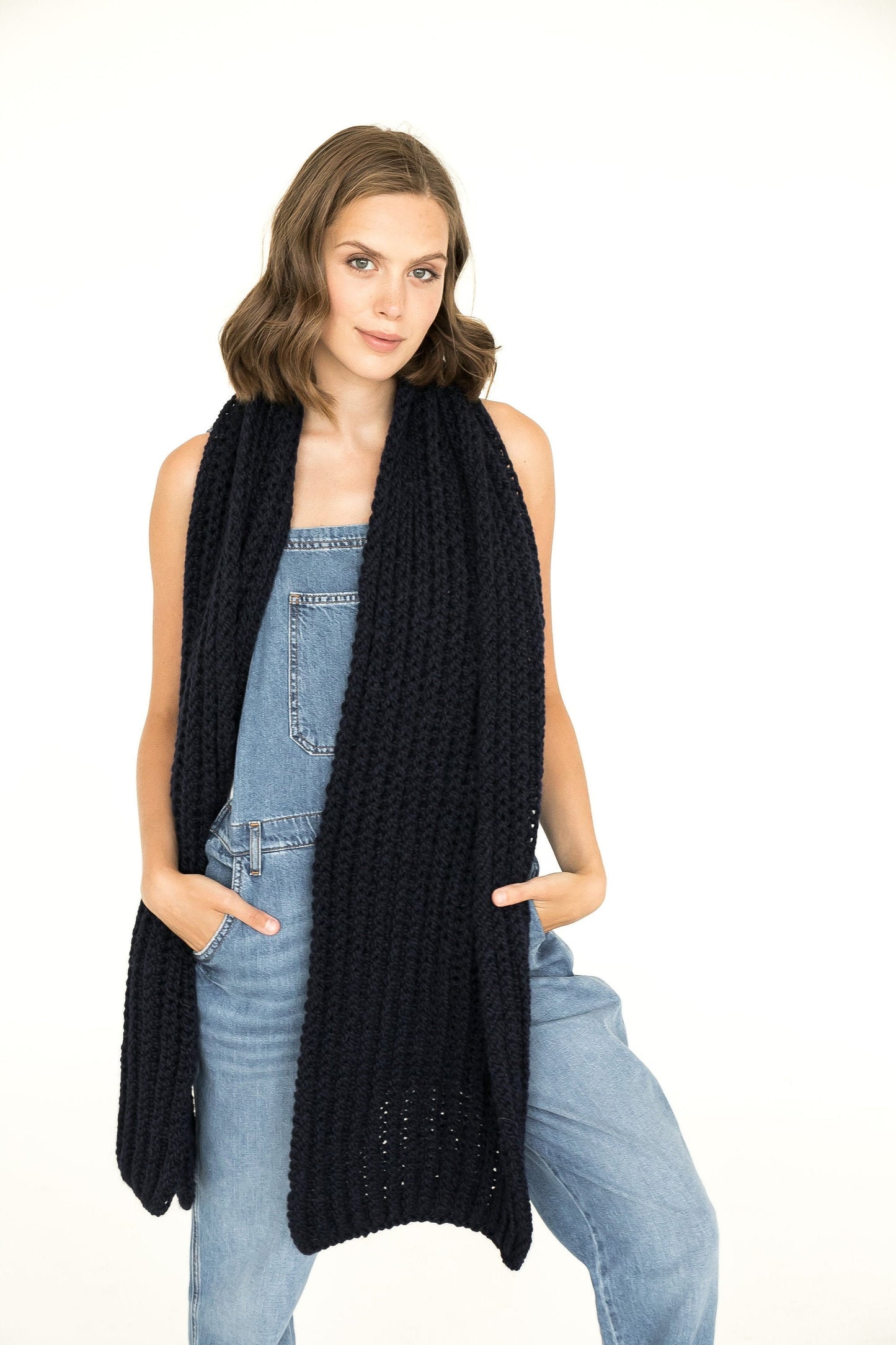 Alpaca scarf, wool scarf, knit scarf, oversize scarf, chunky scarf, fuzzy scarf, black knit scarf, extralong scarf, knitted scarf, scarf