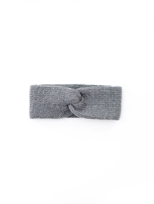 Merino wool headband, knit ear warmer, gray turban, knitted truban, winter accessories, knit head wrap, headband laine, earmuff, boho,gift
