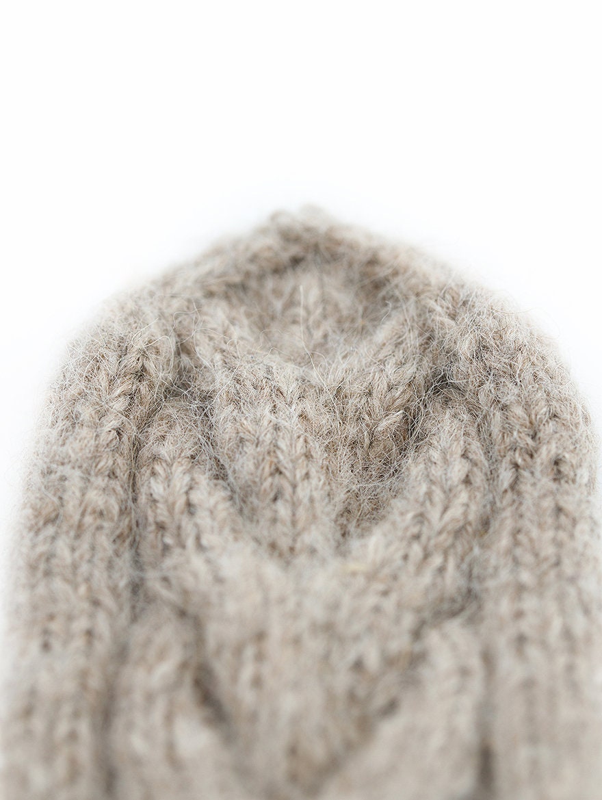 Beige alpaca wool mittens, winter gloves, woolen gloves, mitts, nude cable gloves, alpaca mittens, arm warmers, knit mittens,sweater mittens