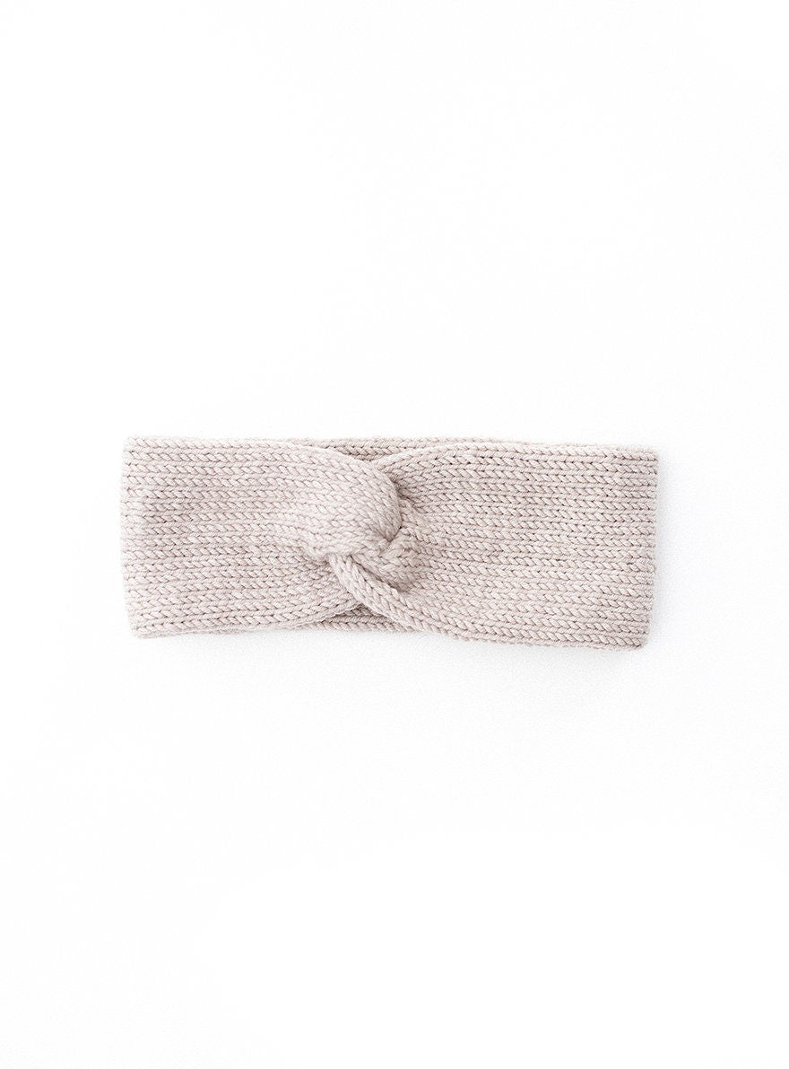 Merino wool headband, knit ear warmer, beige turban, knitted truban, winter accessories, knit head wrap, headband laine, earmuff, boho,gift
