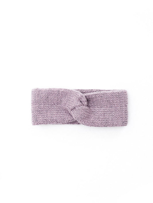 Merino wool headband, knit ear warmer, lavender turban, purple knitted truban, winter accessories, knit head wrap, headband laine, earmuff
