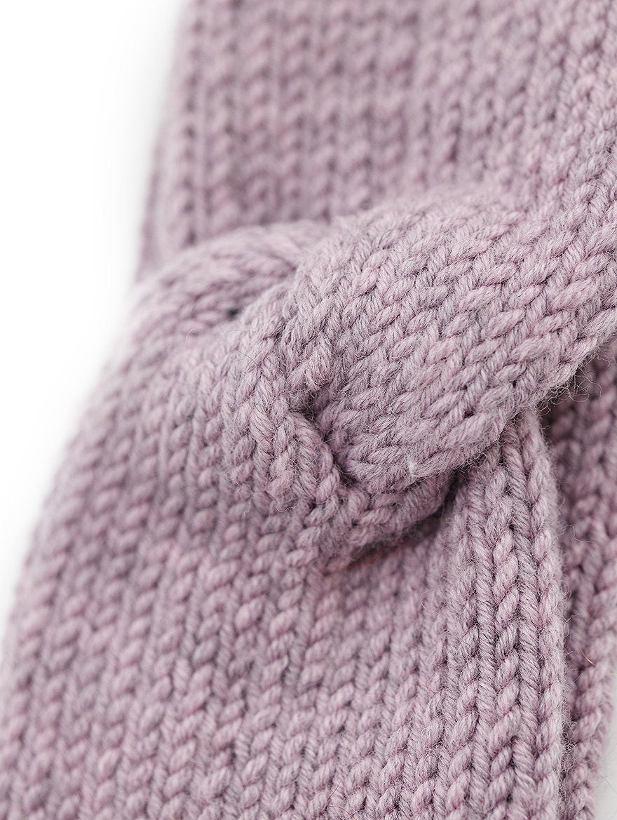Merino wool headband, knit ear warmer, lavender turban, purple knitted truban, winter accessories, knit head wrap, headband laine, earmuff