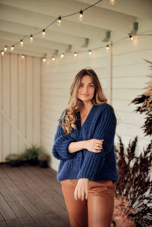 Mohair cardigan, mohair sweater, alpaca sweater, fuzzy cardigan, oversized sweater, oversized cardigan, chunky cardigan, blue cardigan