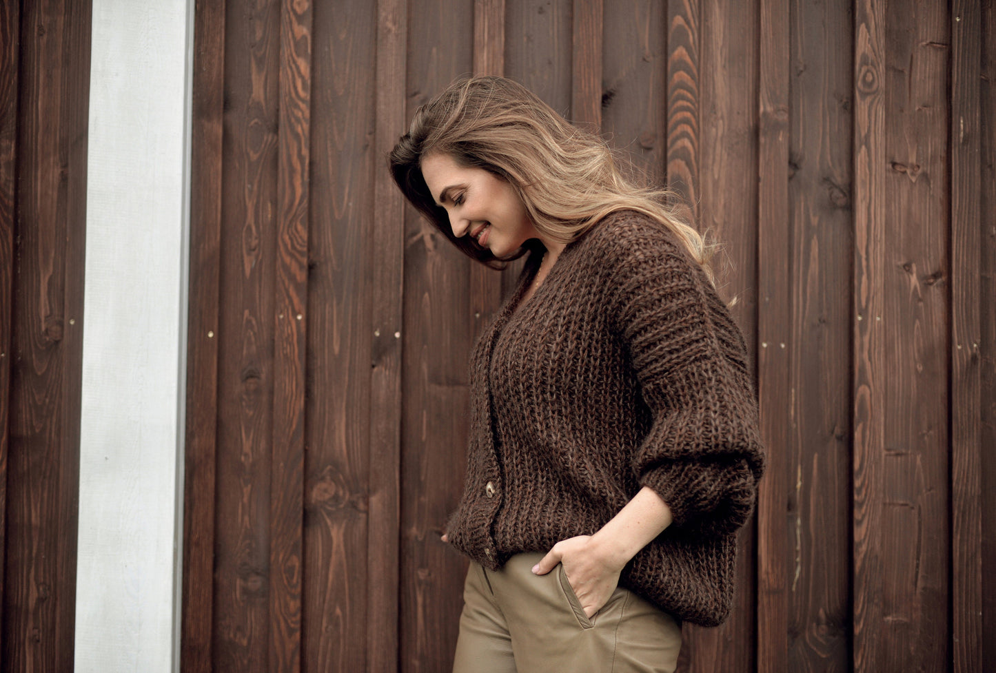 Mohair cardigan, mohair sweater, alpaca sweater, fuzzy cardigan, oversized sweater, oversized cardigan, chunky cardigan, brown cardigan