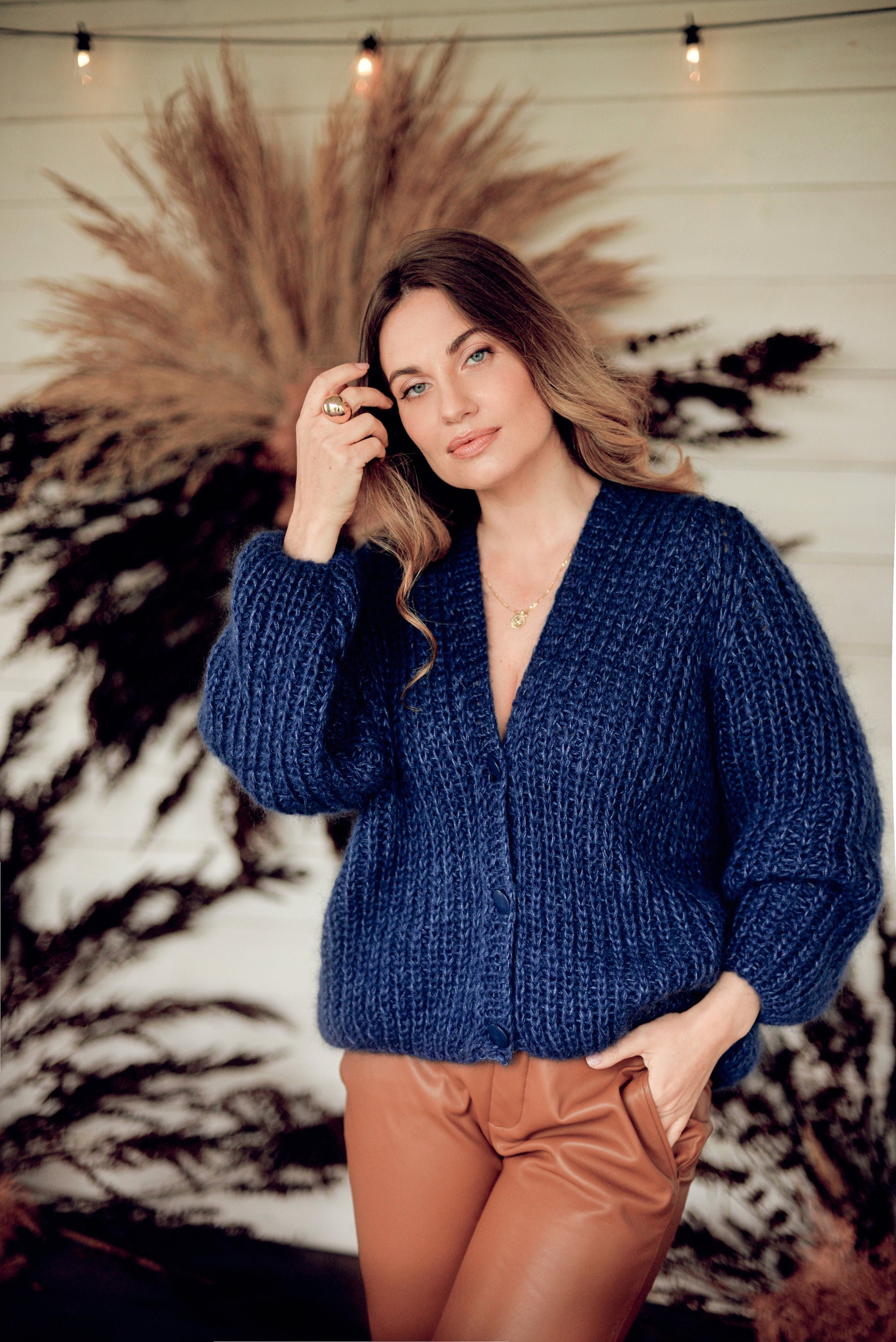 Mohair cardigan, mohair sweater, alpaca sweater, fuzzy cardigan, oversized sweater, oversized cardigan, chunky cardigan, blue cardigan