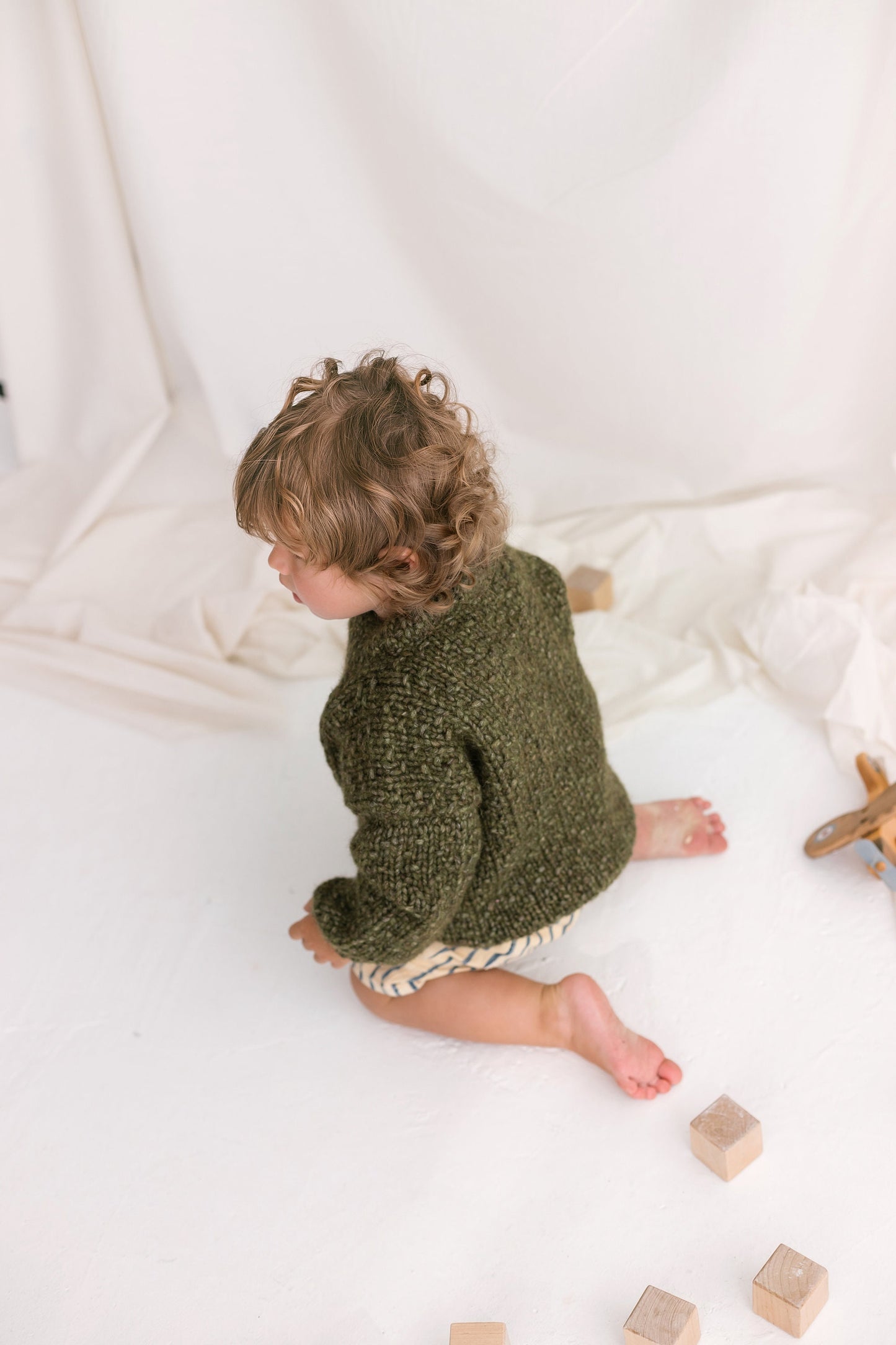 Green Cable Knit Kids Sweater, Moss Green Toddler Pullover, Alpaca Wool Olive Green Jumper, Knitted Baby Sweater, Oversized Boys Sweater,