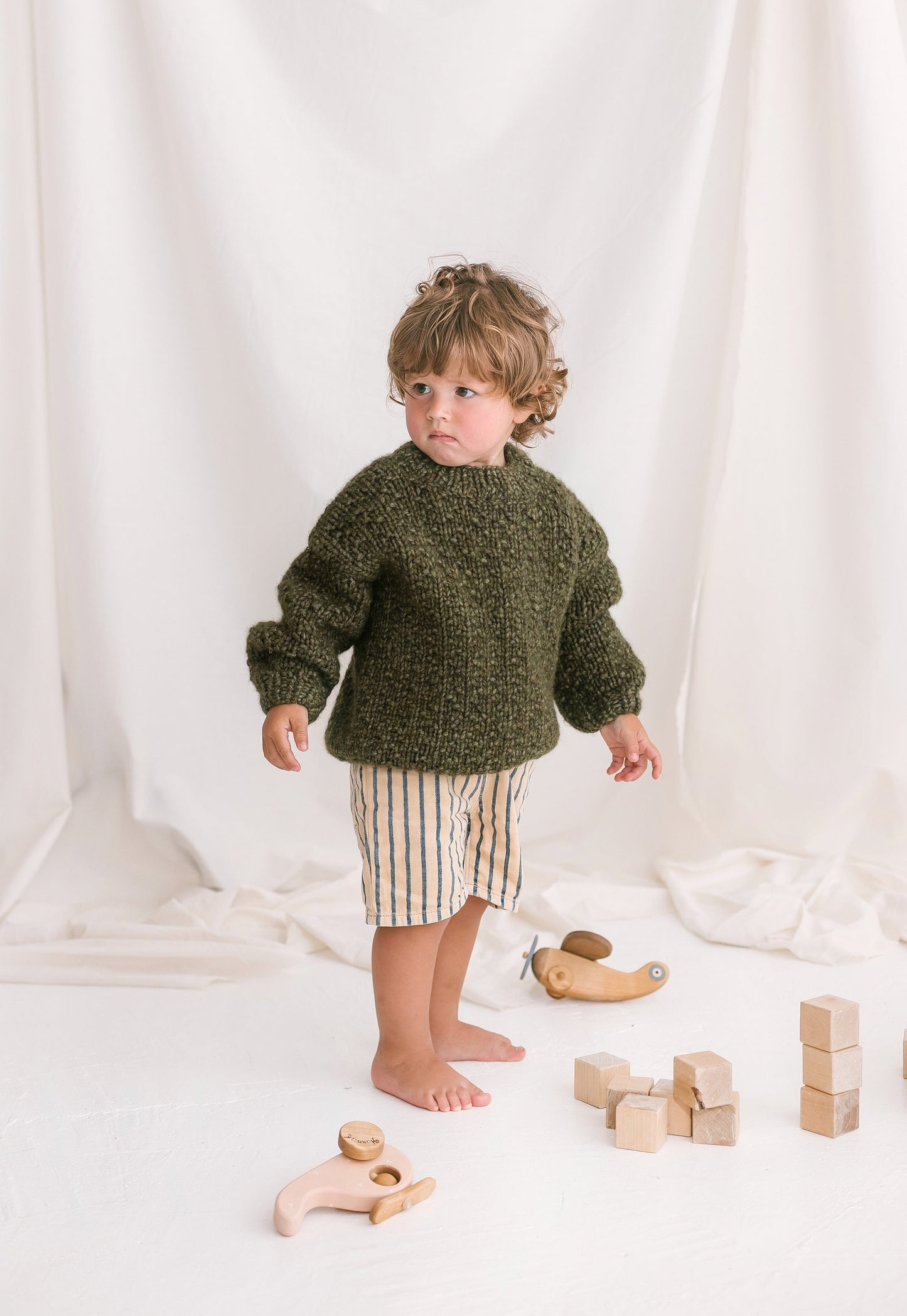 Green Cable Knit Kids Sweater, Moss Green Toddler Pullover, Alpaca Wool Olive Green Jumper, Knitted Baby Sweater, Oversized Boys Sweater,