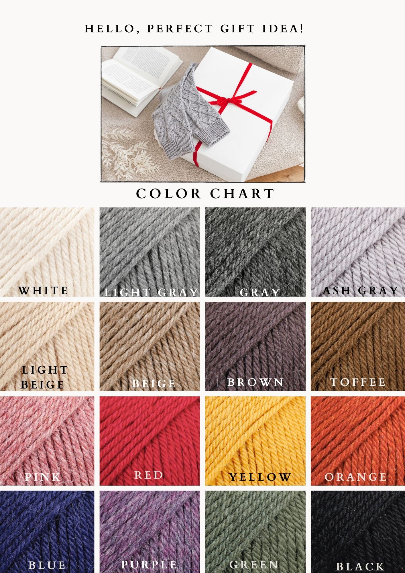 Knitted Alpaca Wool Women's Socks