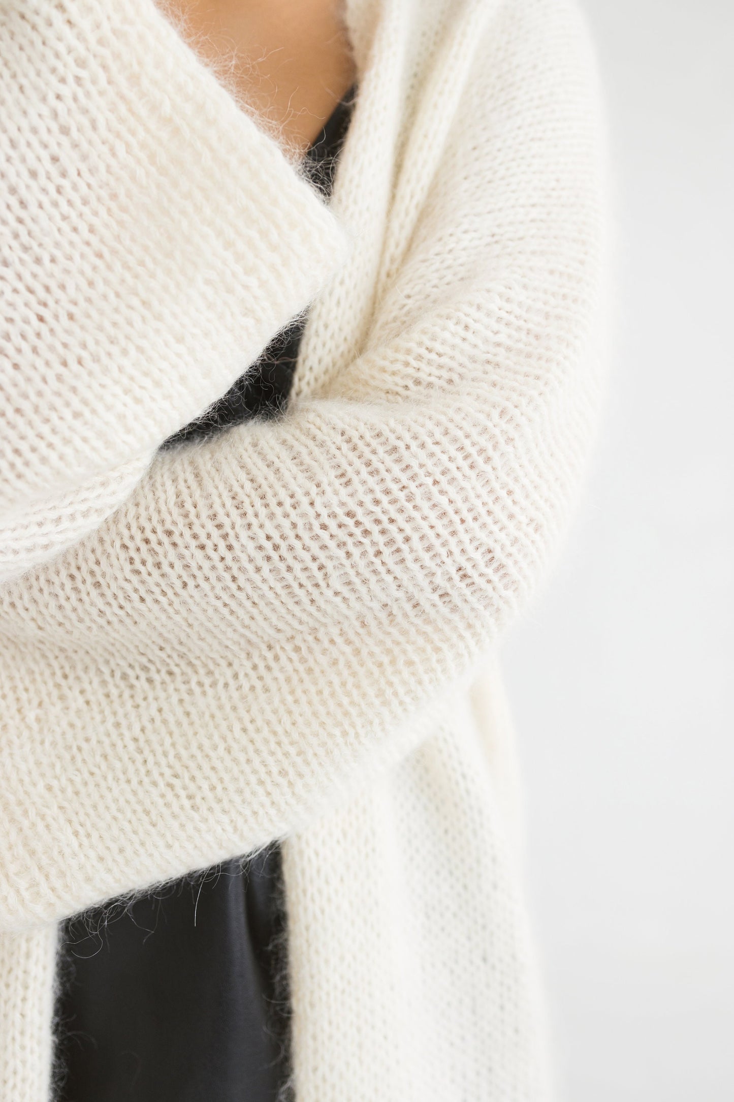 White cable knit kimono mohair cardigan, oversized fluffy alpaca wool blend chunky knitted sweater, ivory boho thick strickjacke damen gift