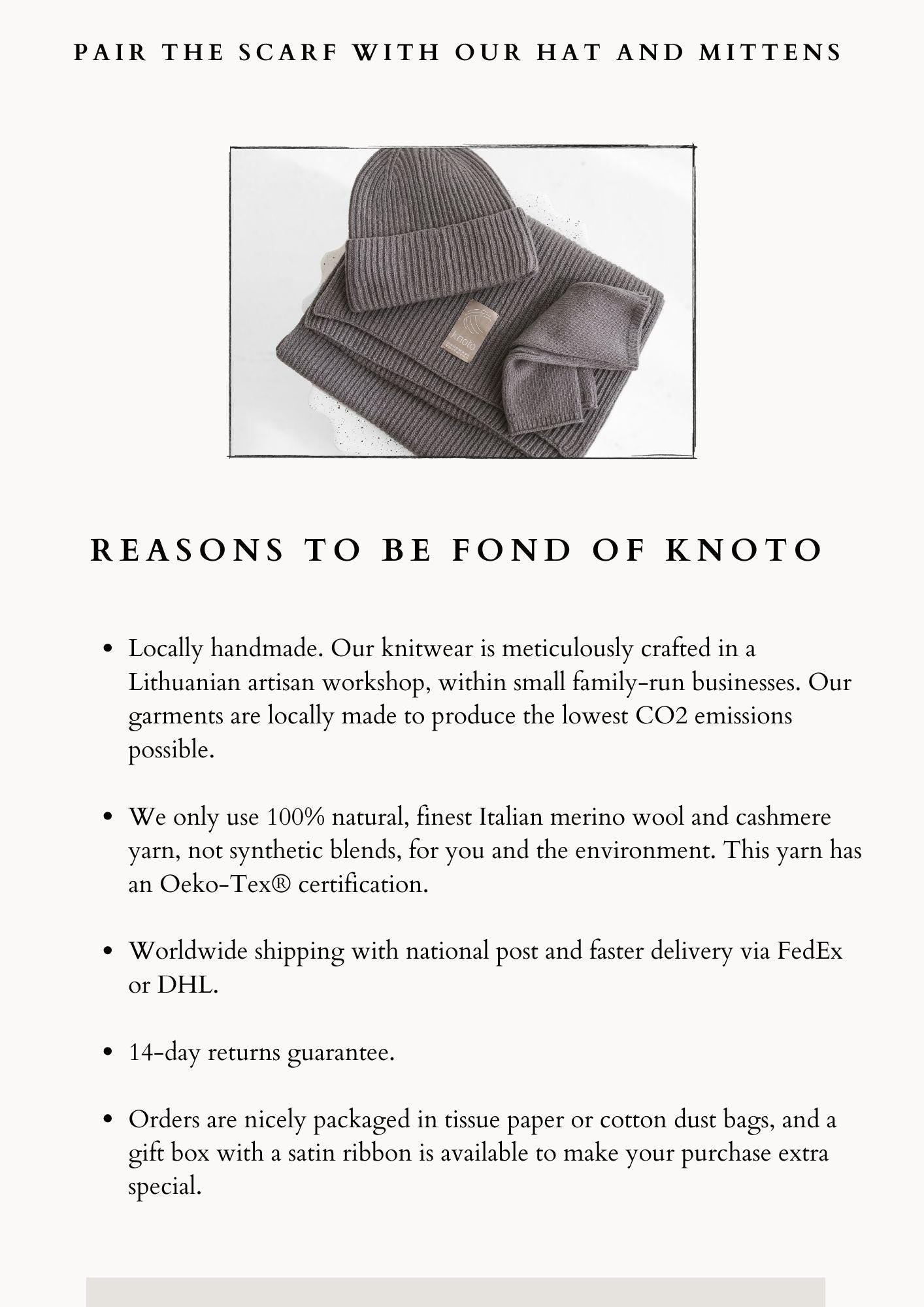 REASONS TO BE FOND OF KNOTO