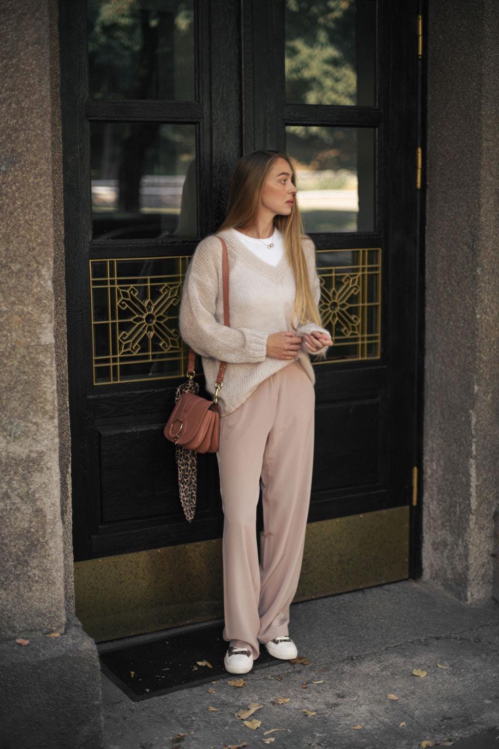 Pale light pink cable knit fluffy mohair wool women&#39;s sweater, powder misty pink chunky knitted thick oversized sweater, fall fuzzy jumper