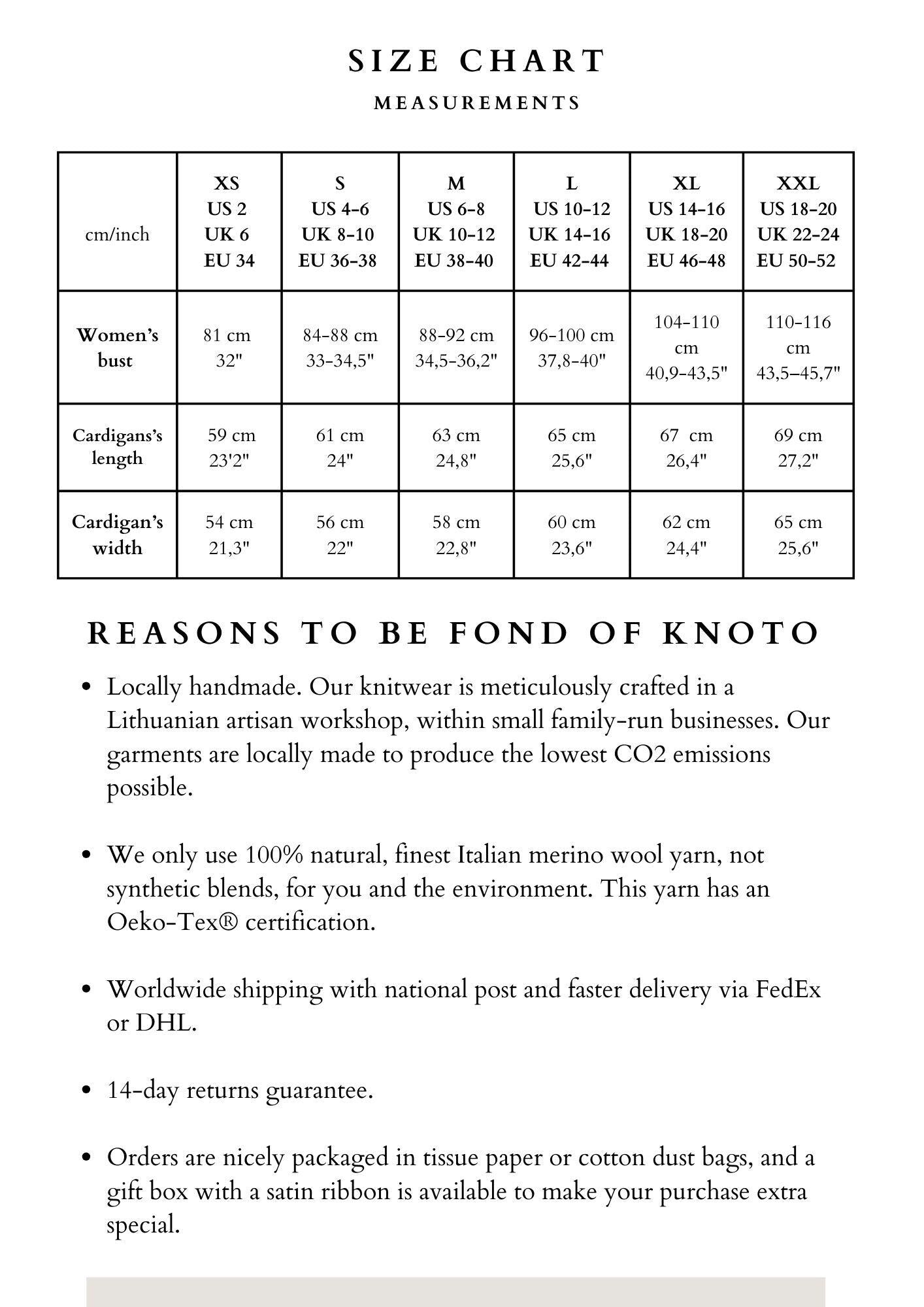 Beige Knitted Merino Wool Cardigan With Buttons And Pockets