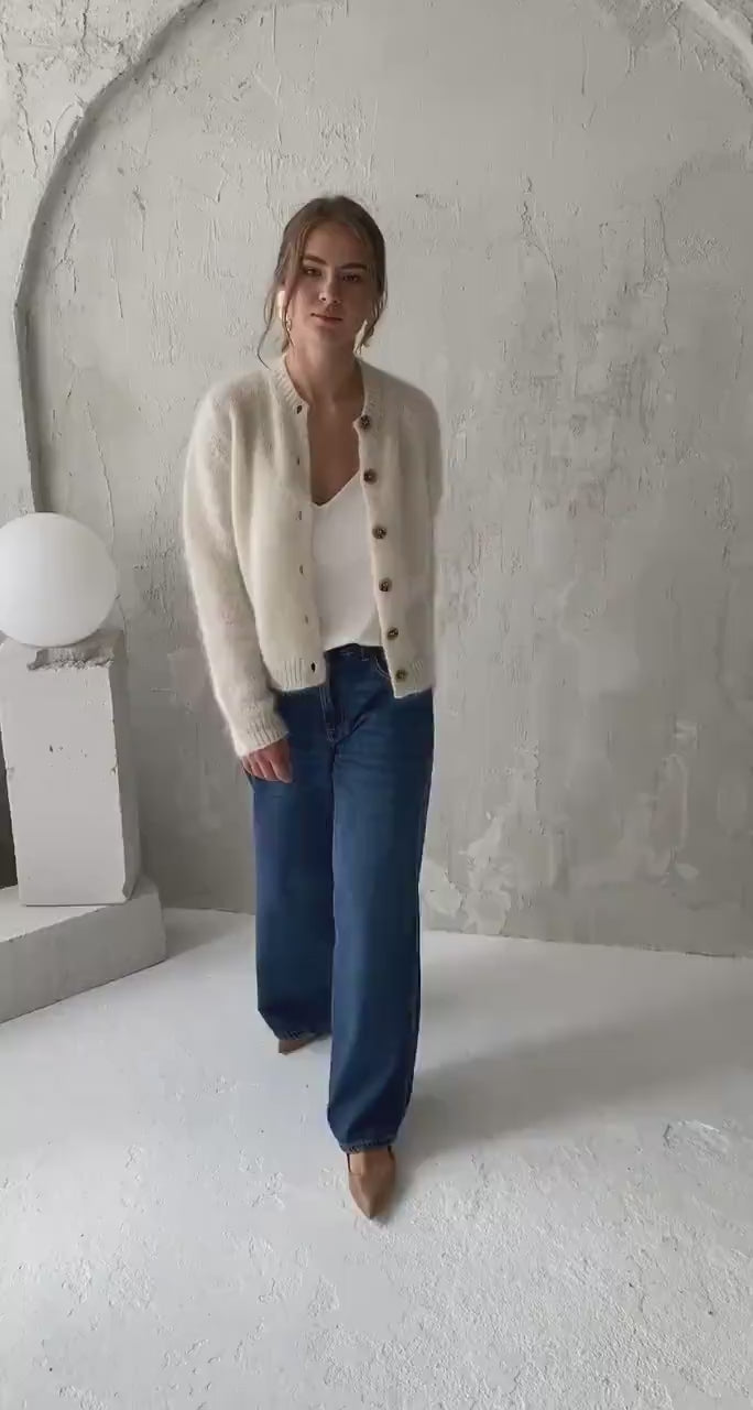 Mohair cardigan