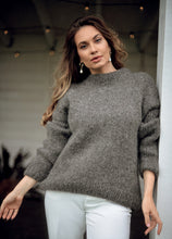 Load image into Gallery viewer, Chunky Knit Gray Sweater 
