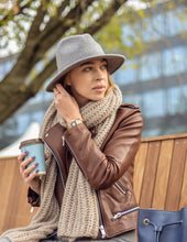 Load image into Gallery viewer, Beige Mohair Scarf
