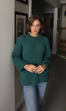 Load image into Gallery viewer, Crewneck Alpaca And Silk Blend Sweater
