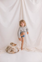 Load image into Gallery viewer, Gray Cable Knit Kids Sweater
